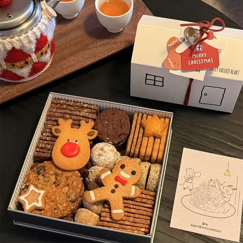 Exquisite biscuit packaging gift boxes